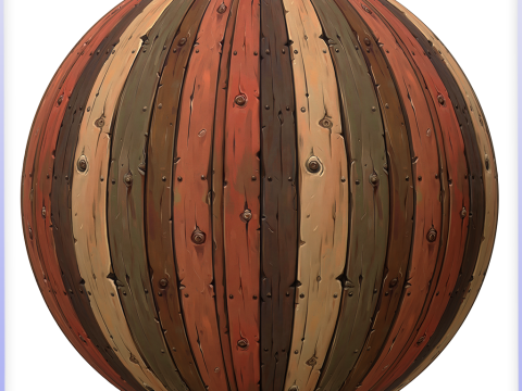 Stylized Wood Seamless Texture CG Dokuları