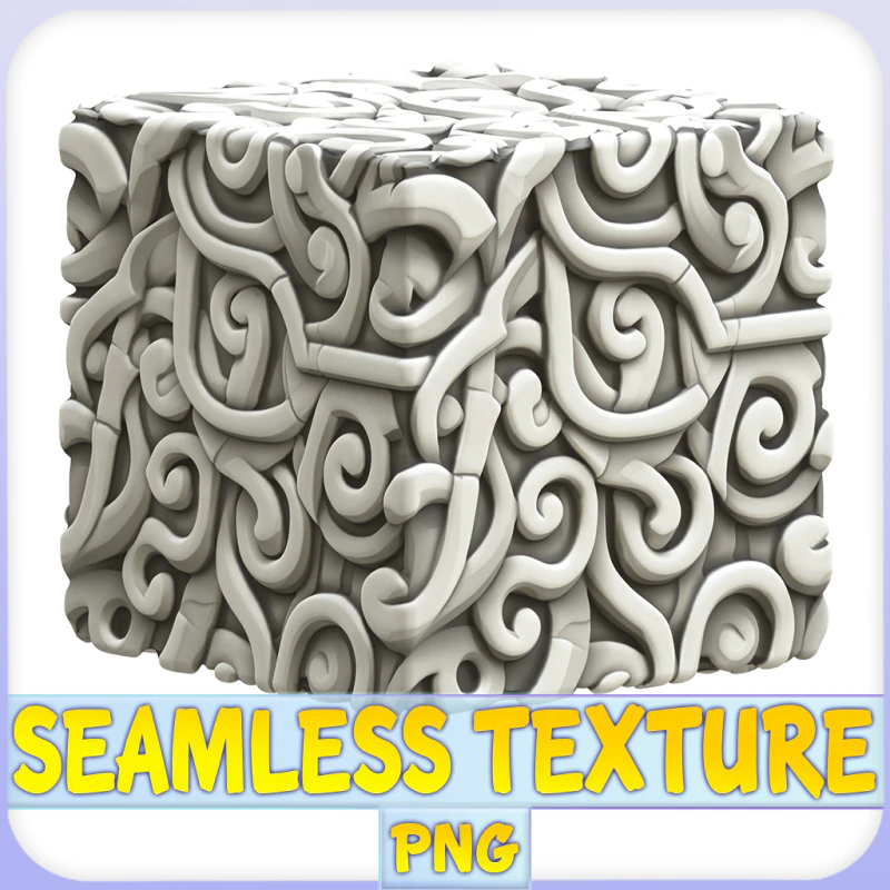 Stylized Wood Seamless Texture CG Textures .c4d .max .obj .3ds .fbx .stl .blend 