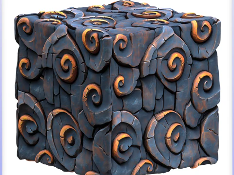 Stylized Wood Seamless Texture CG Textures