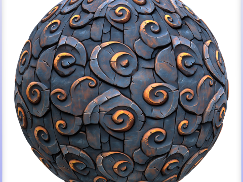 Stylized Wood Seamless Texture CG Texturen