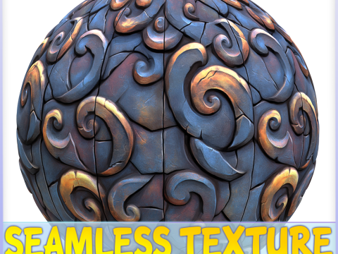 Stylized Wood Seamless Texture CG Текстури