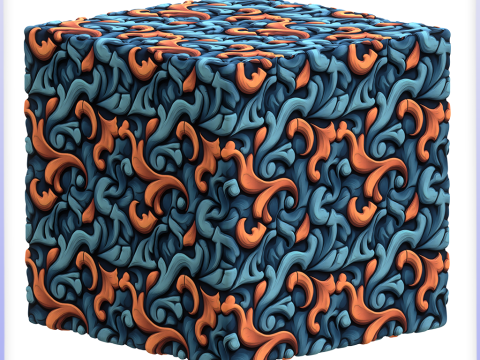 Stylized Wood Seamless Texture Tekstur CG