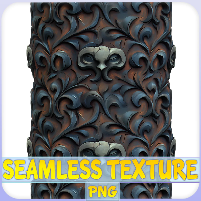 Stylized Wood Seamless Texture CG Textures .c4d .max .obj .3ds .fbx .stl .blend 