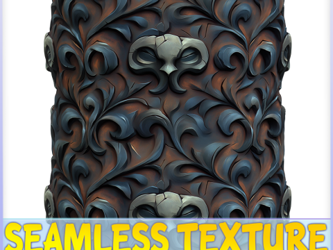 Stylized Wood Seamless Texture CG Текстури