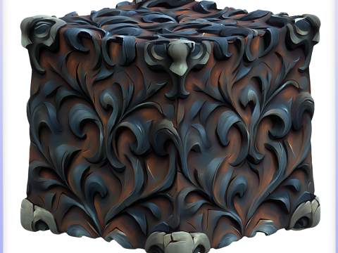 Stylized Wood Seamless Texture CG 텍스쳐