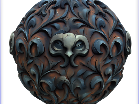 Stylized Wood Seamless Texture CG 텍스쳐