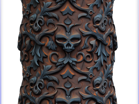 Stylized Wood Seamless Texture Texturas CG
