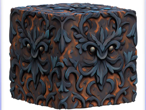 Struttura senza giunte di legno stilizzato CG Textures