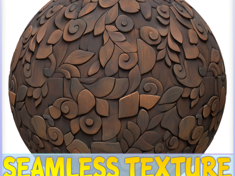 Stylized Wood Seamless Texture CG Текстури