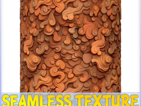 Stylized Wood Seamless Texture CG Текстури