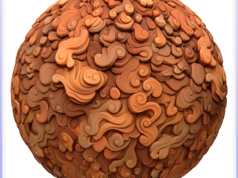 Stylized Wood Seamless Texture CG Текстуры