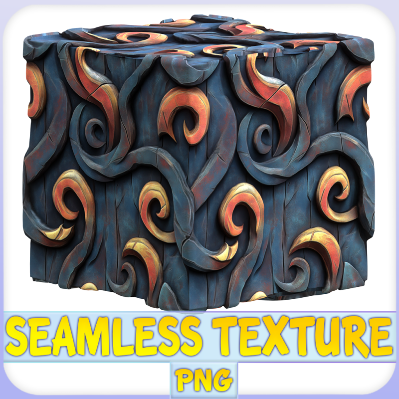 Stylized Wood Seamless Texture Texturas CG .c4d .max .obj .3ds .fbx .stl .blend 