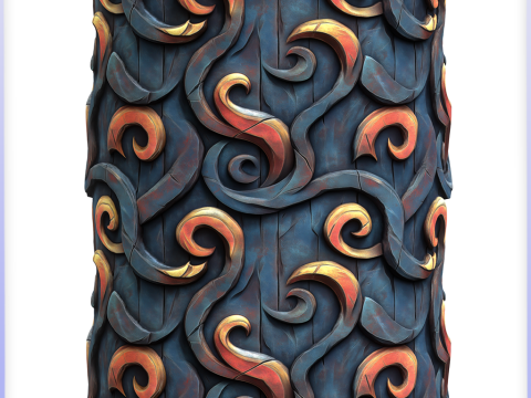 Stylized Wood Seamless Texture Texturas CG