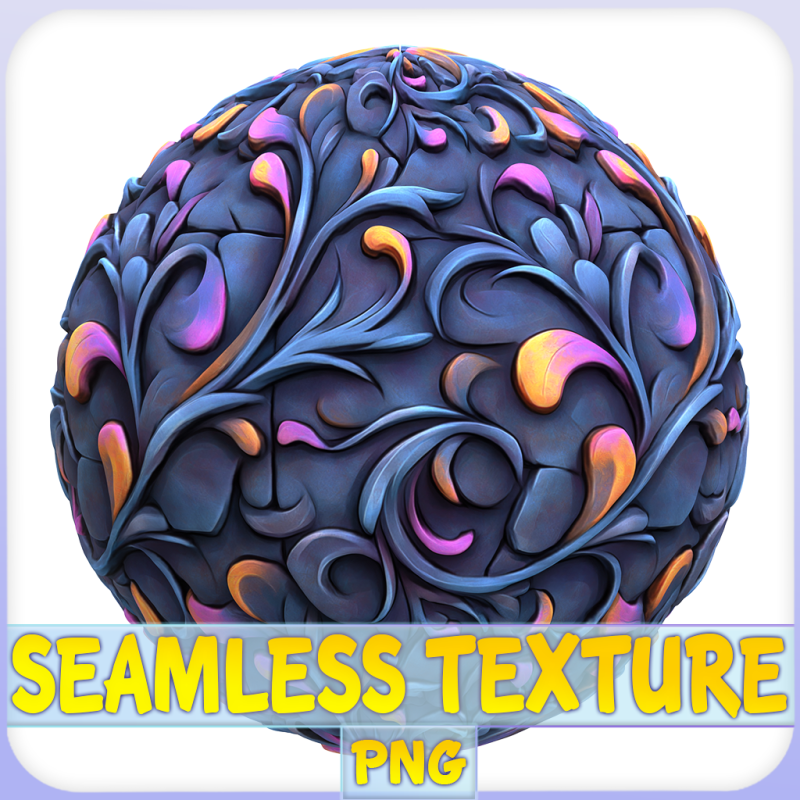 Stylized Wood Seamless Texture CG Текстуры .c4d .max .obj .3ds .fbx .stl .blend 