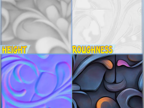 Struttura senza giunte di legno stilizzato CG Textures