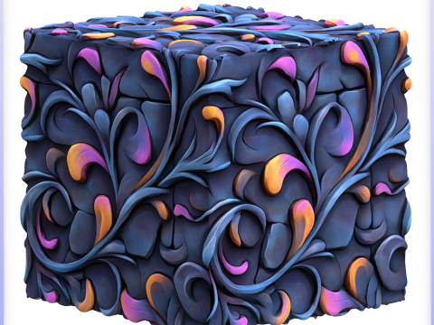 Stylized Wood Seamless Texture CG Текстуры