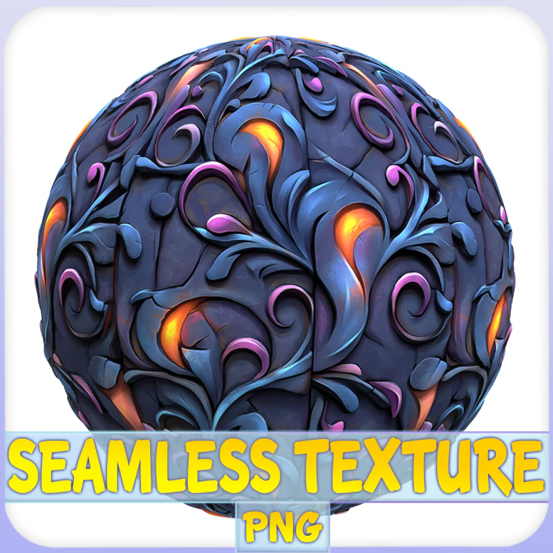 Stylized Wood Seamless Texture CG Textures .c4d .max .obj .3ds .fbx .stl .blend 