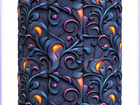 Stylized Wood Seamless Texture Texturas CG