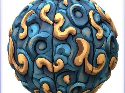 Stylized Wood Seamless Texture Tekstur CG