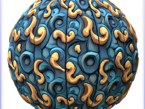 Stylized Wood Seamless Texture Tekstur CG