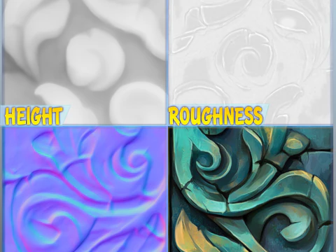 Struttura senza giunte di legno stilizzato CG Textures