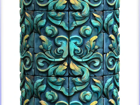 Struttura senza giunte di legno stilizzato CG Textures