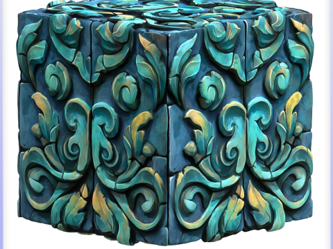 Stylized Wood Seamless Texture CG Texturen