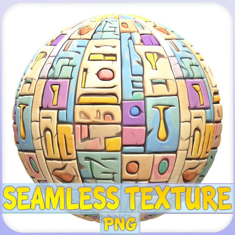 Stylized Wood Seamless Texture CG Textures .c4d .max .obj .3ds .fbx .stl .blend 