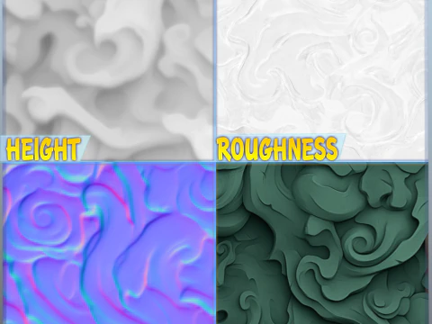 Struttura senza giunte di legno stilizzato CG Textures