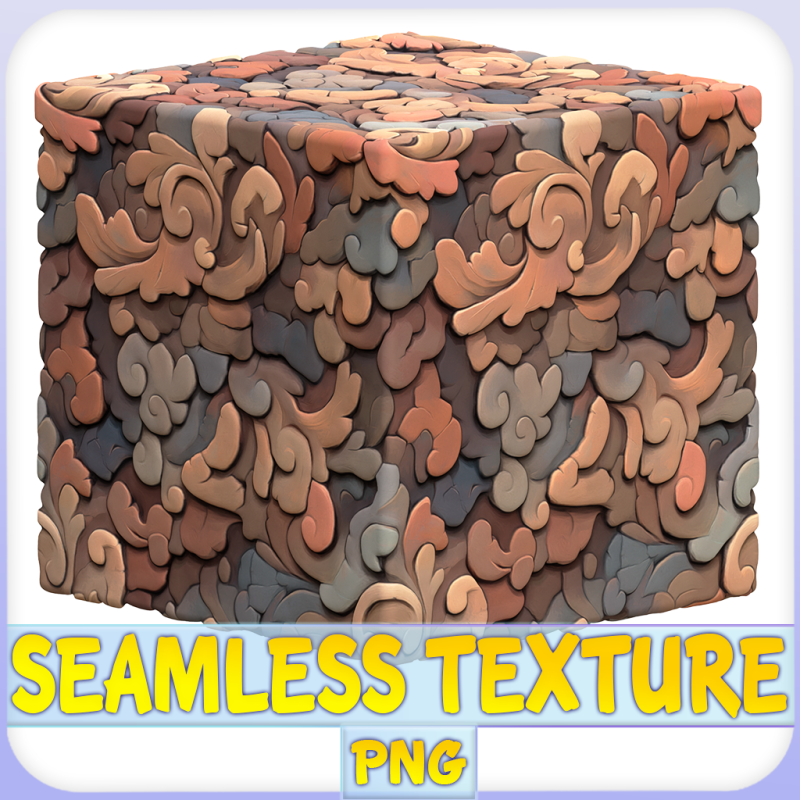 Stylized Wood Seamless Texture CG Dokuları .c4d .max .obj .3ds .fbx .stl .blend