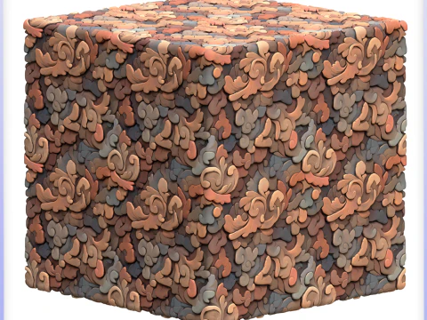 Struttura senza giunte di legno stilizzato CG Textures