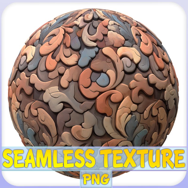 Stylized Wood Seamless Texture Texturas CG .c4d .max .obj .3ds .fbx .stl .blend 