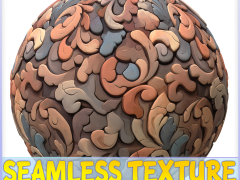 Stylized Wood Seamless Texture CG Текстури