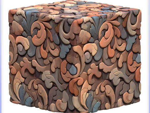 Struttura senza giunte di legno stilizzato CG Textures