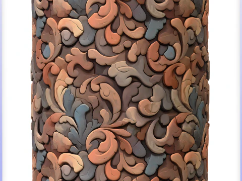 Struttura senza giunte di legno stilizzato CG Textures