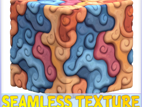 Stylized Wood Seamless Texture CG Текстури