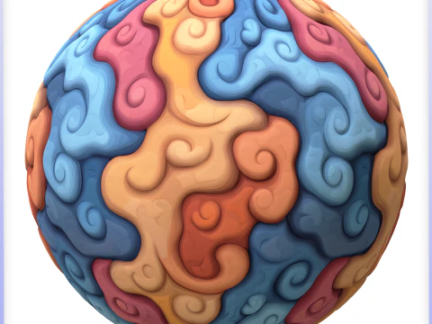 Struttura senza giunte di legno stilizzato CG Textures