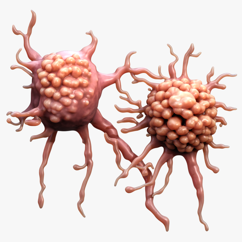 Cancer Cell Tumor Modèle 3D .c4d .max .obj .3ds .fbx .stl .blend