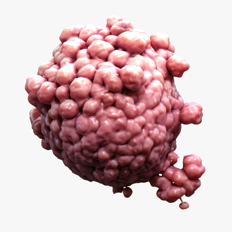 Cancer Cell Tumor 3D Model .c4d .max .obj .3ds .fbx .stl .blend 