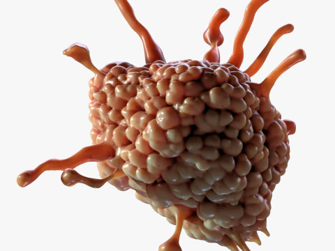 Cancer Cell Tumor 3D Model