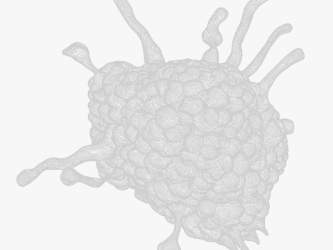 Cancer Cell Tumor Model 3D