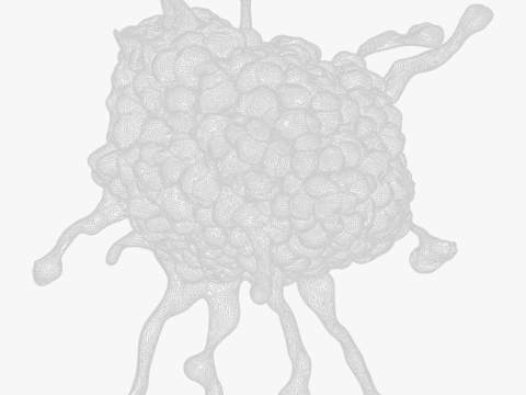 Cancer Cell Tumor Model 3D