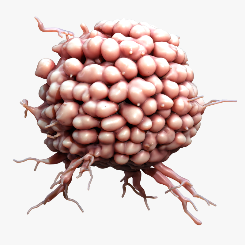 Cancer Cell Tumor 3D Model .c4d .max .obj .3ds .fbx .stl .blend