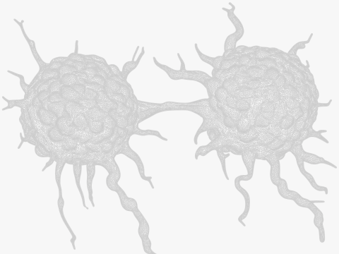 Cancer Cell Tumor Modello 3D