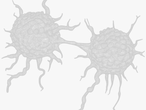 Cancer Cell Tumor Modello 3D