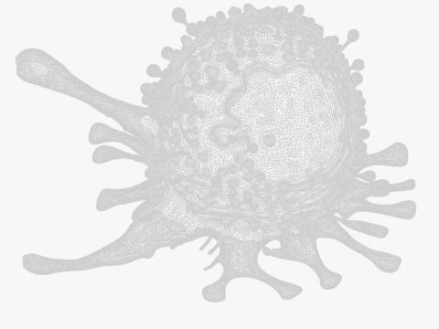 Cancer Cell Tumor Modello 3D