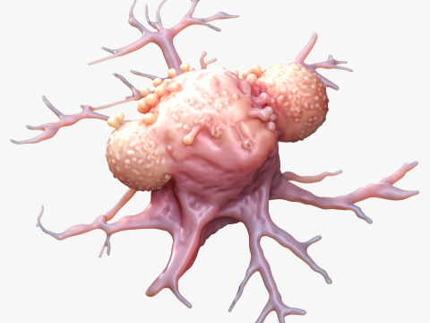 Cancer Cell Tumor 3D Модель