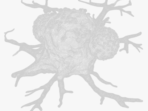 Cancer Cell Tumor 3D Model
