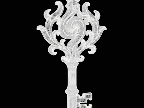 Декоративний ключик 3D Принт Модель