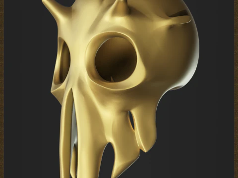 Mantis Mask Jewelry 3D Print Model